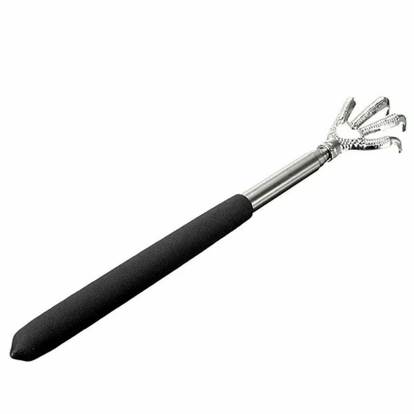 BACK SCRATCHER EXTENDABLE CLAW METAL RAKE TELESCOPIC MASSAGER PORTABLE ITCH